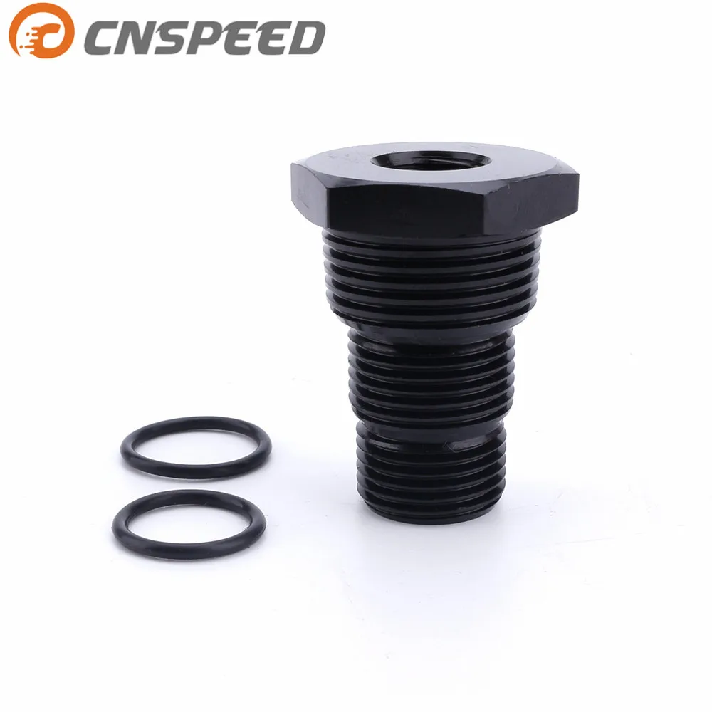 CNSPEED Universal Aluminum Automotive Threaded Oil Filter Adapter 1/2-28 to 3/4-16 13/16-16 3/4NPT Black Car Nut YC101283
CNSPEED Universal Aluminum Automotive Threaded Oil Filter Adapter 1/2-28 to 3/4-16 13/16-16 3/4NPT Black Car Nut YC101283