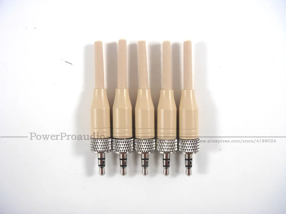 5 pcs 3.5mm Stereo Screw Lock Connector for Sennheiser EW100 EW300 EW500 G1 2 3 Sony Saramonic Microphone Spare Plug Adapter
5 pcs 3.5mm Stereo Screw Lock Connector for Sennheiser EW100 EW300 EW500 G1 2 3 Sony Saramonic Microphone Spare Plug Adapter