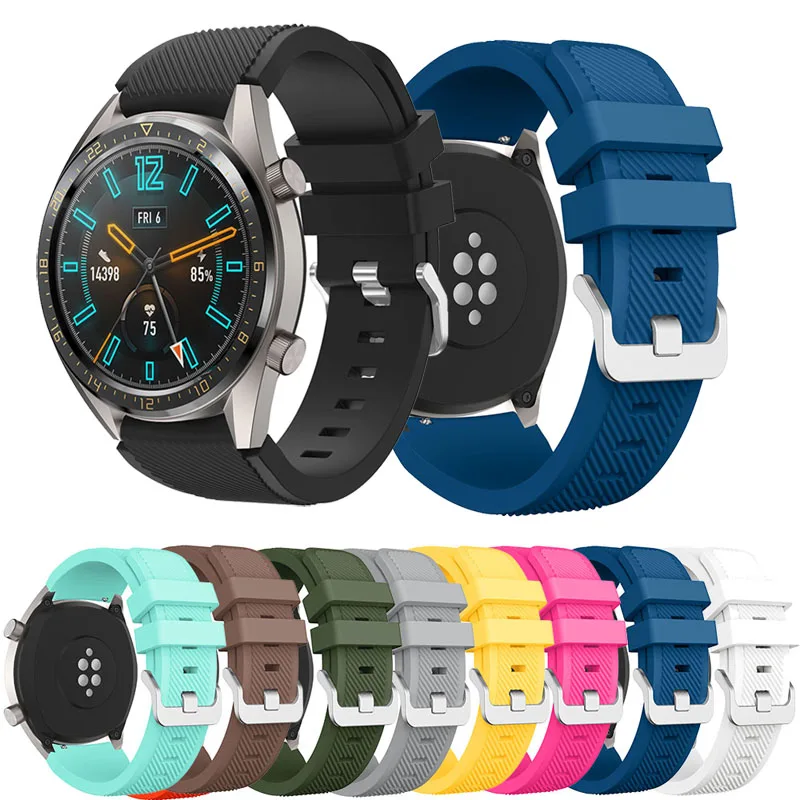 Ремешок силиконовый для Huawei Watch GT, сменный Браслет для наручных часов Honor Watch Magic, аксессуары для умных часов, 22 мм
Ремешок силиконовый для Huawei Watch GT, сменный Браслет для наручных часов Honor Watch Magic, аксессуары для умных часов, 22 мм