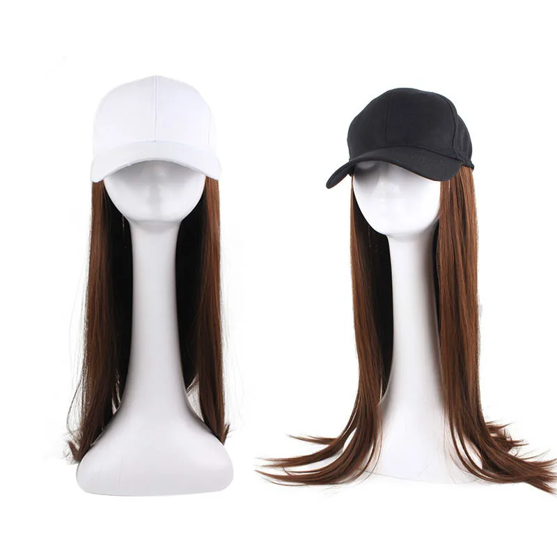 2019 New Fashion Wig Female Long Hair Baseball Cap Net Hair Hat Piece Wig One Summer Natural Full Headgear for Women
2019 New Fashion Wig Female Long Hair Baseball Cap Net Hair Hat Piece Wig One Summer Natural Full Headgear for Women