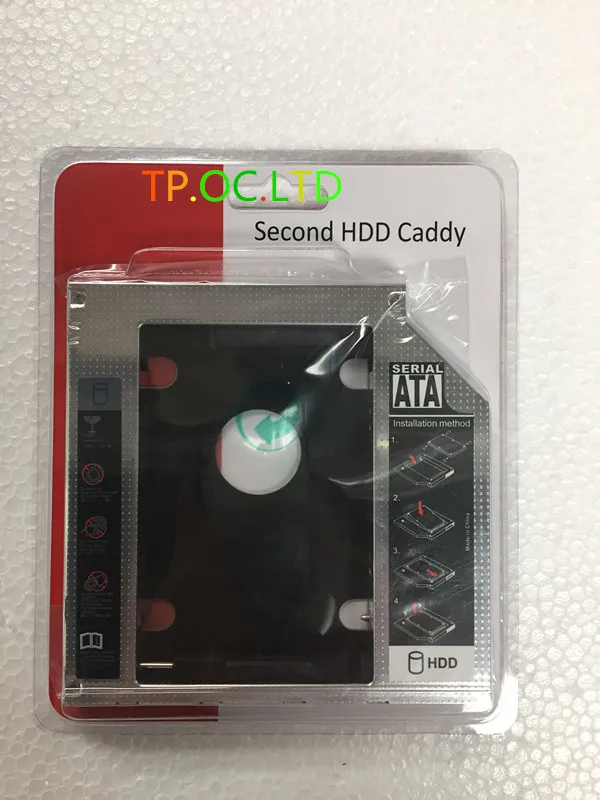 Aluminum SATA 3.0 2nd HDD Caddy 12.7mm 2.5 Inch Hard Disk Drive Enclosure SSD Case With LED for Laptop ODD Optical Bay Optibay
Aluminum SATA 3.0 2nd HDD Caddy 12.7mm 2.5 Inch Hard Disk Drive Enclosure SSD Case With LED for Laptop ODD Optical Bay Optibay