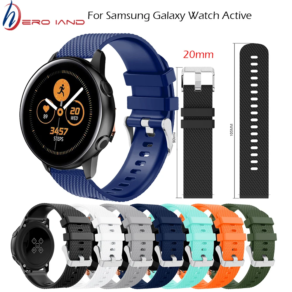 Smart Accessories 20mm Wrist Band For Samsung Galaxy Watch Active 2 Silicone Replacement Band For Samsung Galaxy Watch 42mm
Smart Accessories 20mm Wrist Band For Samsung Galaxy Watch Active 2 Silicone Replacement Band For Samsung Galaxy Watch 42mm