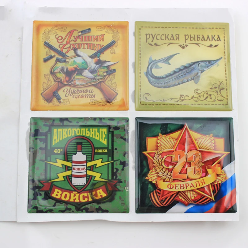 Высококачественная купольная наклейка из эпоксидных кристаллов на заказ|stickers