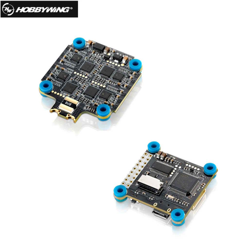 Подлинный Hobbywing XRotor Micro 45A 4 в 1 BLHeli32 6S ESC & Flight Controller F4 для FPV гоночного дрона