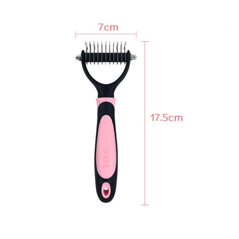 Pet Comb For Dogs 2 Sided Professional Grooming Rake Safe Dematting Comb Easy Tangles Removing Brush Pet Supplies
Pet Comb For Dogs 2 Sided Professional Grooming Rake Safe Dematting Comb Easy Tangles Removing Brush Pet Supplies