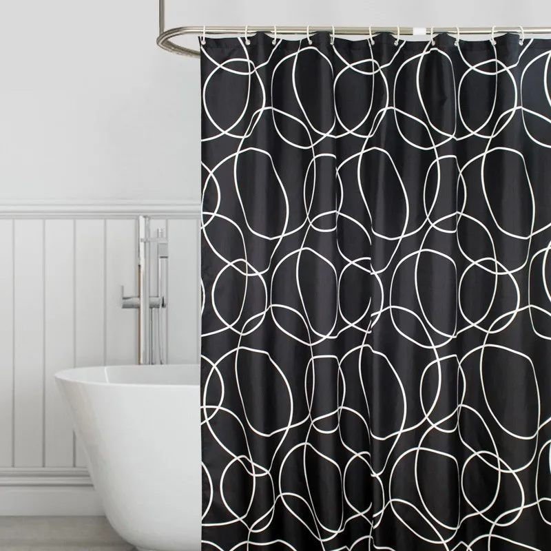 Bathroom Shower Curtain Thick Waterproof Polyester Mildew Proof Bath Tub Curtain with 12 pcs Hooks
Bathroom Shower Curtain Thick Waterproof Polyester Mildew Proof Bath Tub Curtain with 12 pcs Hooks