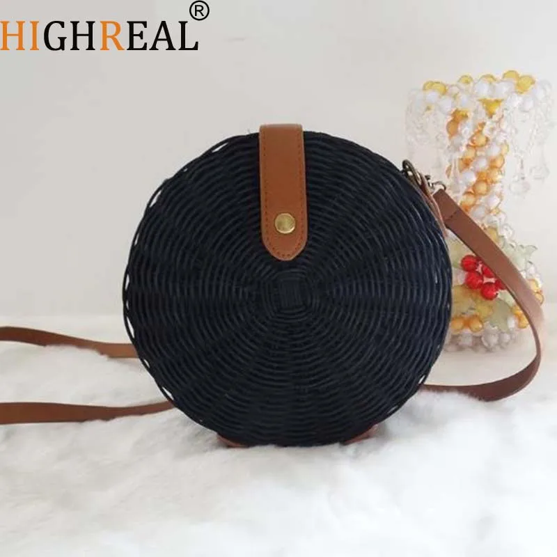 Straw Bags Circle Rattan Bag Bali Women Round Beach Bag Small Boho Handbags Summer 2019 Luxury Brand Fashion Black Natural
Straw Bags Circle Rattan Bag Bali Women Round Beach Bag Small Boho Handbags Summer 2019 Luxury Brand Fashion Black Natural