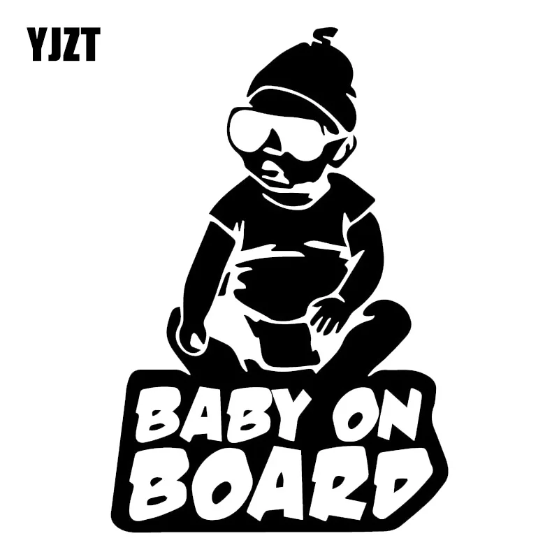 YJZT 10X15CM Funny Cool Baby On Board Vinyl Car Sticker Body Decoration Bumper Decal Accessories C25-0042
YJZT 10X15CM Funny Cool Baby On Board Vinyl Car Sticker Body Decoration Bumper Decal Accessories C25-0042