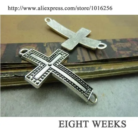 jewelry accessories DIY manual alloy necklace pendant accessories charms/With a cross connection
jewelry accessories DIY manual alloy necklace pendant accessories charms/With a cross connection