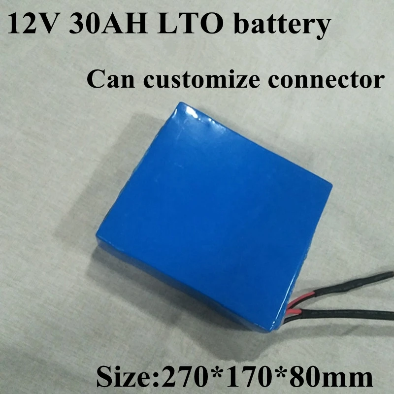 12v 30ah LTO Battery Pack Lithium Titanate Battery BMS 6S 14.4V for Household Appliances Light Lawn Mower UPS + 5A Charger
12v 30ah LTO Battery Pack Lithium Titanate Battery BMS 6S 14.4V for Household Appliances Light Lawn Mower UPS + 5A Charger