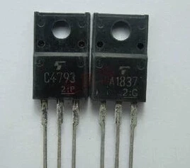 2SA1837 + 2SC4793 A1837 C4793 5 TO-220F ROHS оригинальный 10 шт./лот Бесплатная доставка Набор для