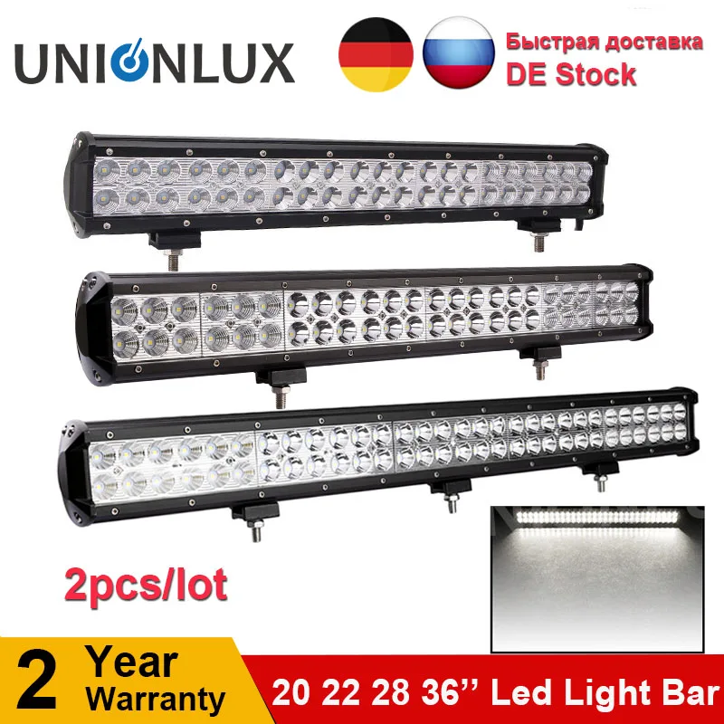 2pcs 20 22 28 36inch 126w 144w 180w 234w led work light bar offroad combo for tractor trucks car atv suv driving light 12v 24v
2pcs 20 22 28 36inch 126w 144w 180w 234w led work light bar offroad combo for tractor trucks car atv suv driving light 12v 24v