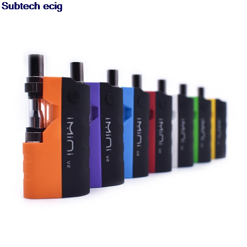 

Original imini V2 Thick Oil Kit 650mAh Battery Box Mod 510 Thread 0.5ml 1.0ml Imini I1 Tank Cartridge Vaporizer Kits Authentic