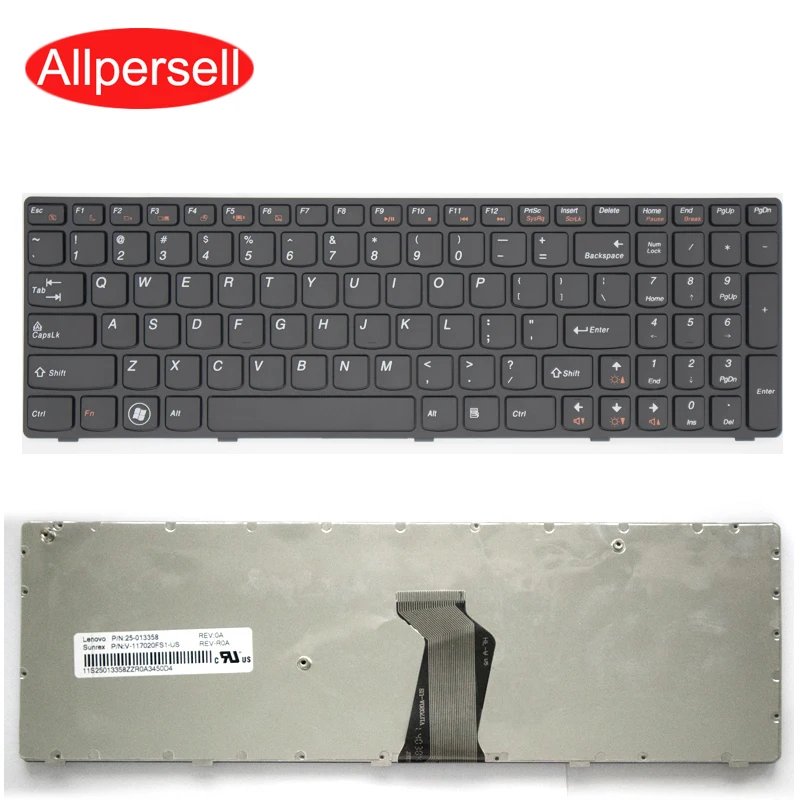 Клавиатура для ноутбука Lenovo V570 V575 V580 B570 B575 B575E B590 Z570 Z575, новая черная
Клавиатура для ноутбука Lenovo V570 V575 V580 B570 B575 B575E B590 Z570 Z575, новая черная