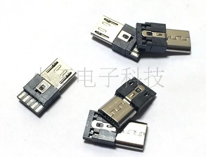Новый 5 контактный разъем Micro USB типа сделай сам 50 шт.|connector| |