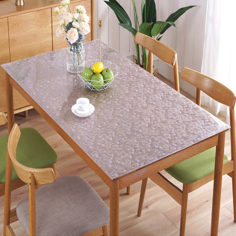 HZAY 1.5mm PVC Tablecloth Waterproof Rectangle Table Cloths Oil-proof Coffee Table Mat Protector Desk Pad Dining Table Cover
HZAY 1.5mm PVC Tablecloth Waterproof Rectangle Table Cloths Oil-proof Coffee Table Mat Protector Desk Pad Dining Table Cover