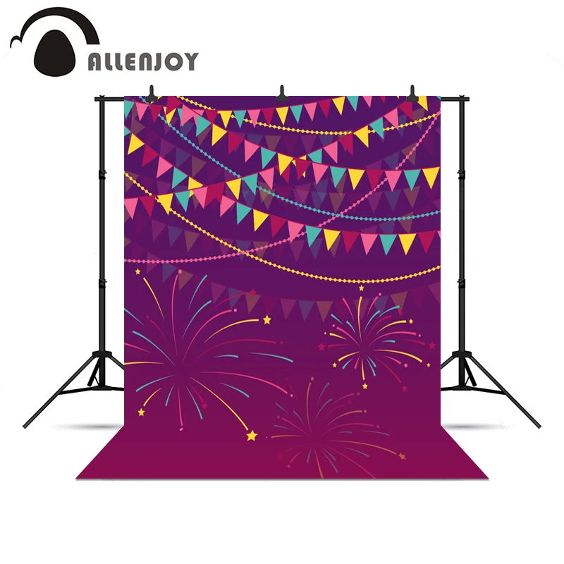 Allenjoy photographic photo background Purple Colorful Banner New year fireworks vinyl photography backdrop for photo Studio
Allenjoy photographic photo background Purple Colorful Banner New year fireworks vinyl photography backdrop for photo Studio