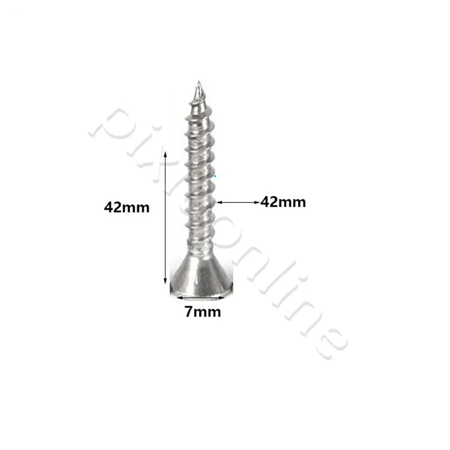 10pcs DS497b 4.2*42mm Long Self-tapping Flat Head Screw Plank Wooden Board Use Woodworking Parts
10pcs DS497b 4.2*42mm Long Self-tapping Flat Head Screw Plank Wooden Board Use Woodworking Parts
