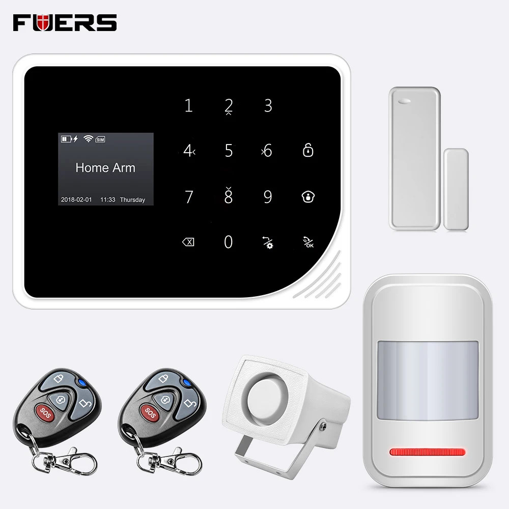 FUERS S5 языковый переключатель 1080P WiFi ip камера приложение дистанционное управление