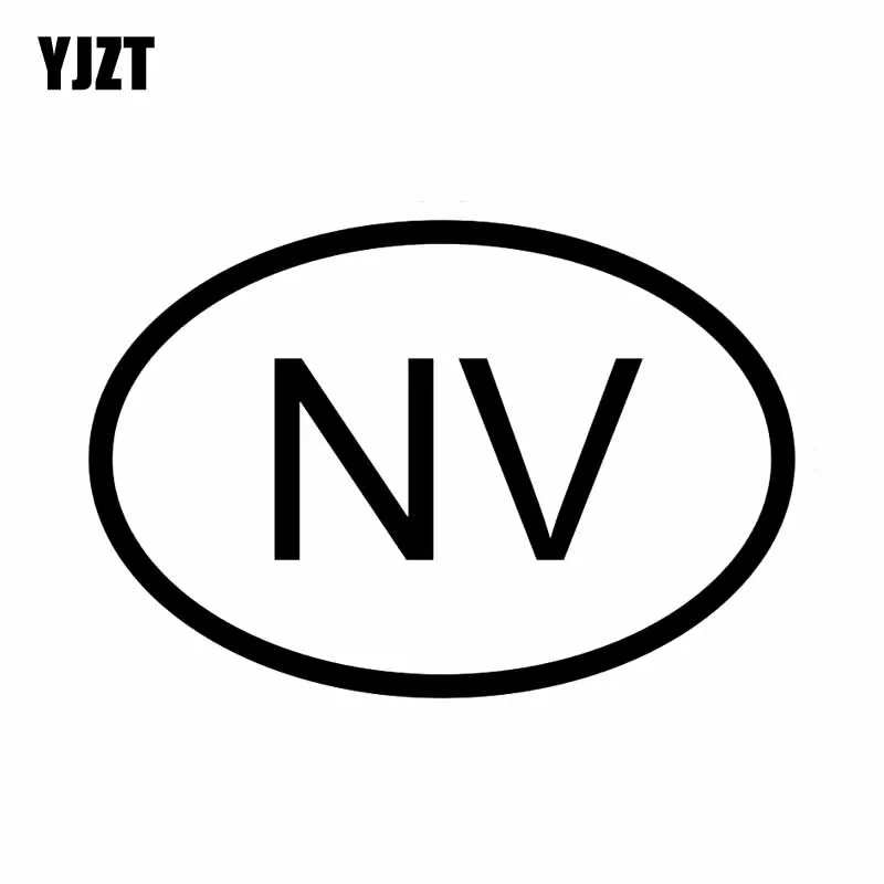 YJZT 13.2CM*9.1CM NV NEVADA COUNTRY CODE OVAL VINYL DECAL CAR STICKER Black Silver C10-01213
YJZT 13.2CM*9.1CM NV NEVADA COUNTRY CODE OVAL VINYL DECAL CAR STICKER Black Silver C10-01213