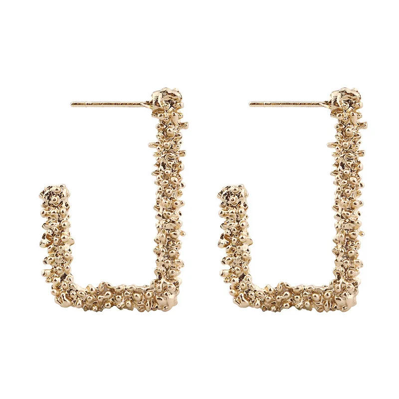 New Retro Fashion European And American Earrings Alloy Geometric Carved Square Earrings Special Grain Earrings For Women
New Retro Fashion European And American Earrings Alloy Geometric Carved Square Earrings Special Grain Earrings For Women