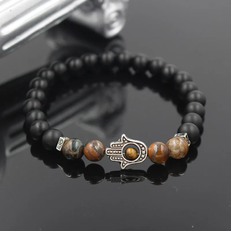 Black CZ King Crown Charm Bracelets Elastic Adjust Men Women Natural Red Howlite Stone Beads For Men Brinco Jewelry
Black CZ King Crown Charm Bracelets Elastic Adjust Men Women Natural Red Howlite Stone Beads For Men Brinco Jewelry