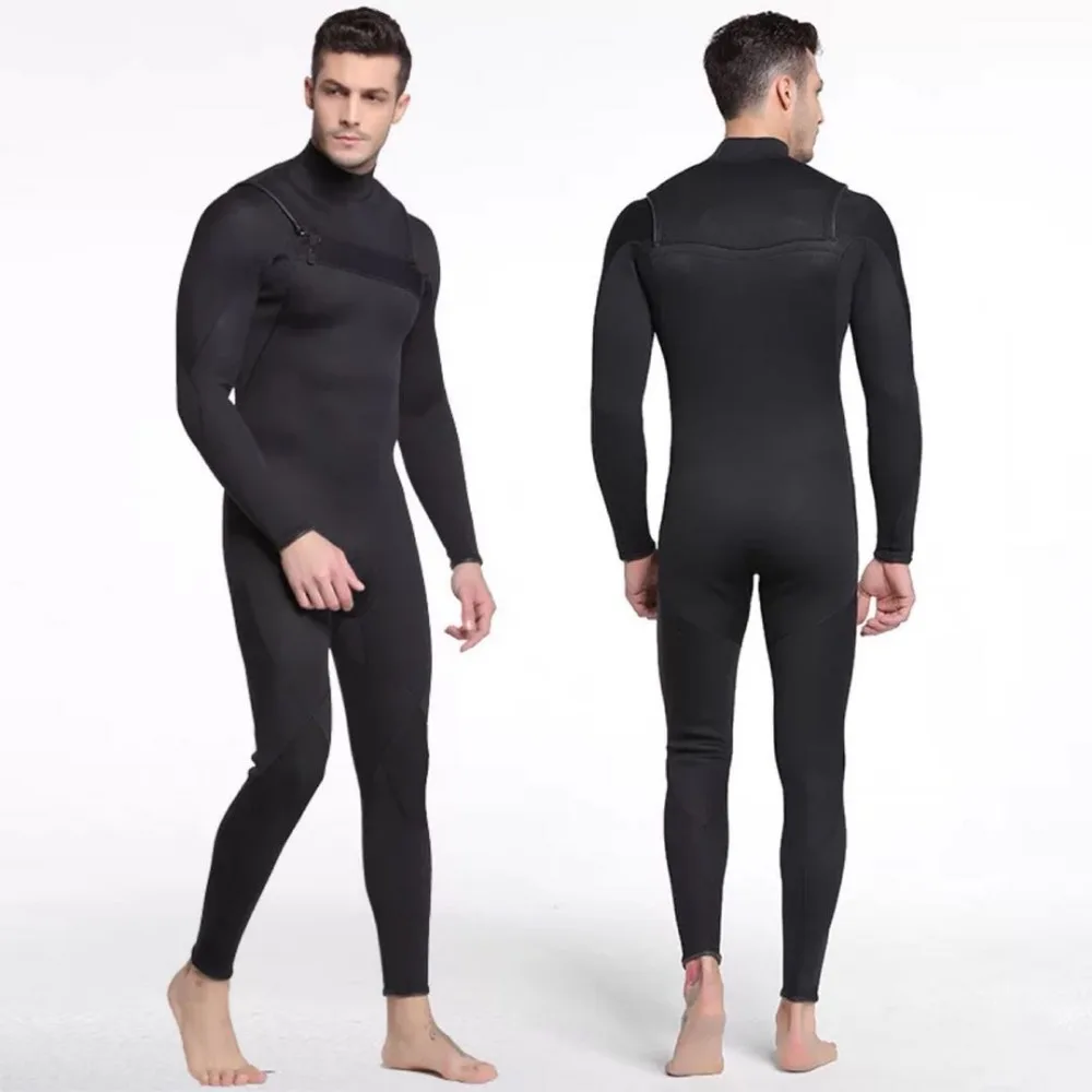 New 3mm Mens Wetsuit Black Chest Zip Thermal Stinger Suit One-piece Fullbody Short Sleeve Rash Guards for Surfing Snorkeli
New 3mm Mens Wetsuit Black Chest Zip Thermal Stinger Suit One-piece Fullbody Short Sleeve Rash Guards for Surfing Snorkeli