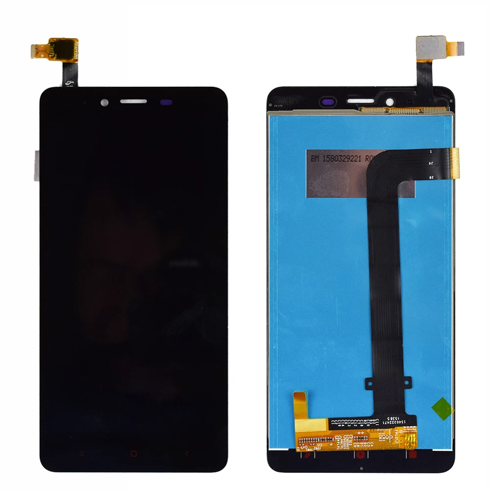 Новый 5 "Оригинальный дисплей для XIAOMI Redmi Note 2 ЖК сенсорный экран с рамкой Замена
