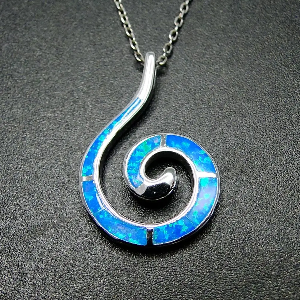 Hot Sale 100% Sterling Silver Jewelry High Quality Blue Fire Opal Pendant Necklace for Women Gift
Hot Sale 100% Sterling Silver Jewelry High Quality Blue Fire Opal Pendant Necklace for Women Gift