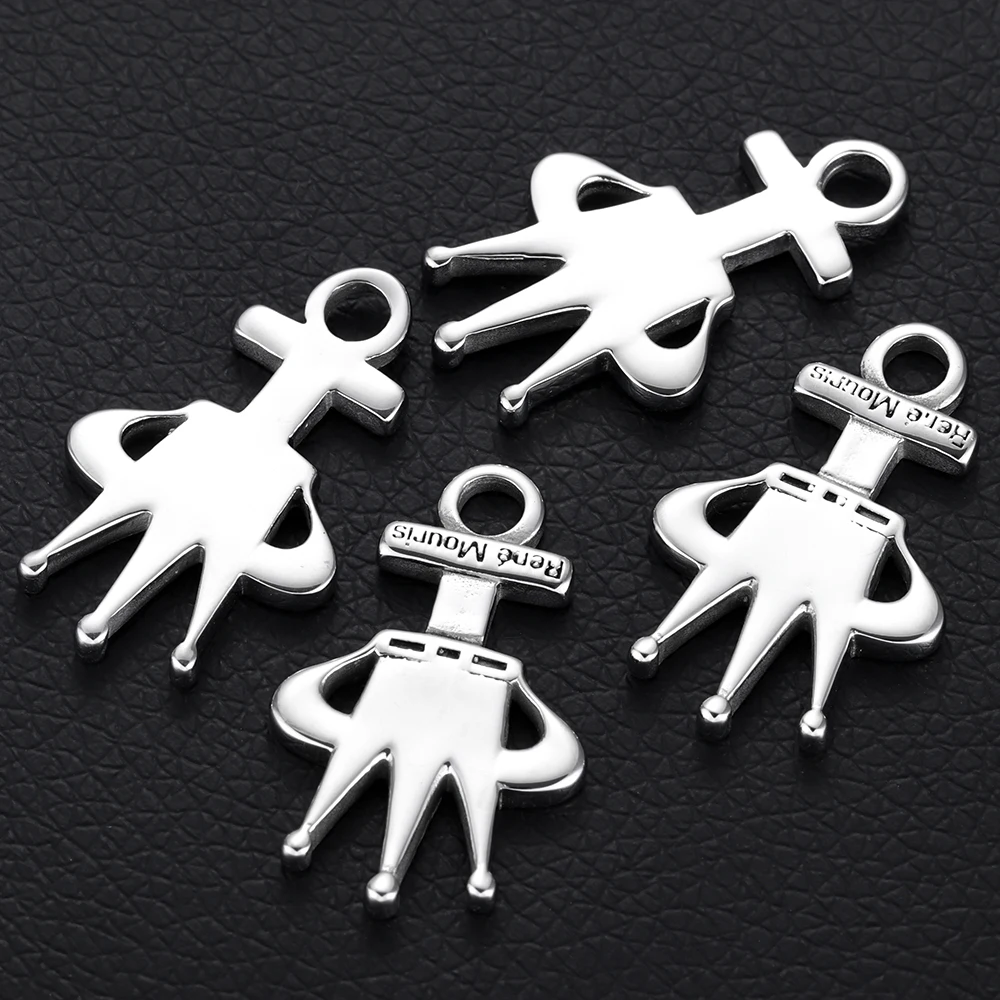 Stainless Steel Crown Charms High Polished Pendant Hole 4mm for DIY Bracelet Necklace Making Findings Jewelry Accessories Parts
Stainless Steel Crown Charms High Polished Pendant Hole 4mm for DIY Bracelet Necklace Making Findings Jewelry Accessories Parts