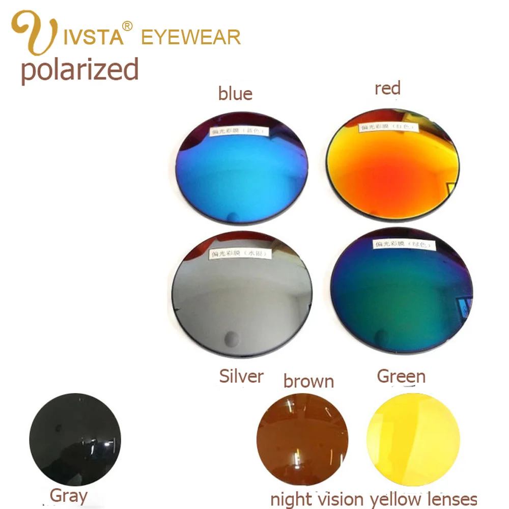 IVSTA Polarized Sunglasses Myopia Mirror lenses Optics Night Vision Degree grade Prescription nearsighted 1.56 1.67
IVSTA Polarized Sunglasses Myopia Mirror lenses Optics Night Vision Degree grade Prescription nearsighted 1.56 1.67