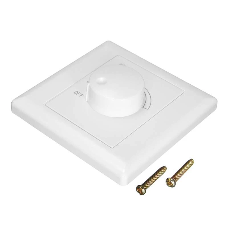 AC110/220V White LED Dimmer Switch Adjustable Controller LED Driver Dimmer For Dimmable Panel Light Downlight Spotlight LED Bulb
AC110/220V White LED Dimmer Switch Adjustable Controller LED Driver Dimmer For Dimmable Panel Light Downlight Spotlight LED Bulb