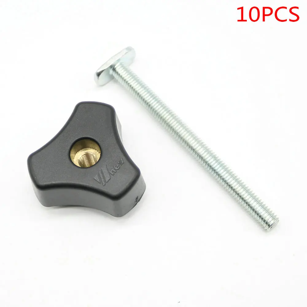 Free Shipping SET of 10PCS, Star Knob M8 + T-nut M8x100, Woodworking Jigs
Free Shipping SET of 10PCS, Star Knob M8 + T-nut M8x100, Woodworking Jigs