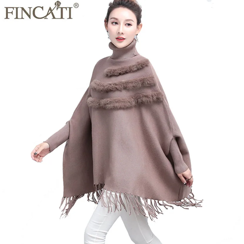 Poncho Shawl Women Fashion Autumn Winter Rabbit Furs Cashmere Blending Tassels Hem Long Casual Wrap Swing Scarves Smocks
Poncho Shawl Women Fashion Autumn Winter Rabbit Furs Cashmere Blending Tassels Hem Long Casual Wrap Swing Scarves Smocks