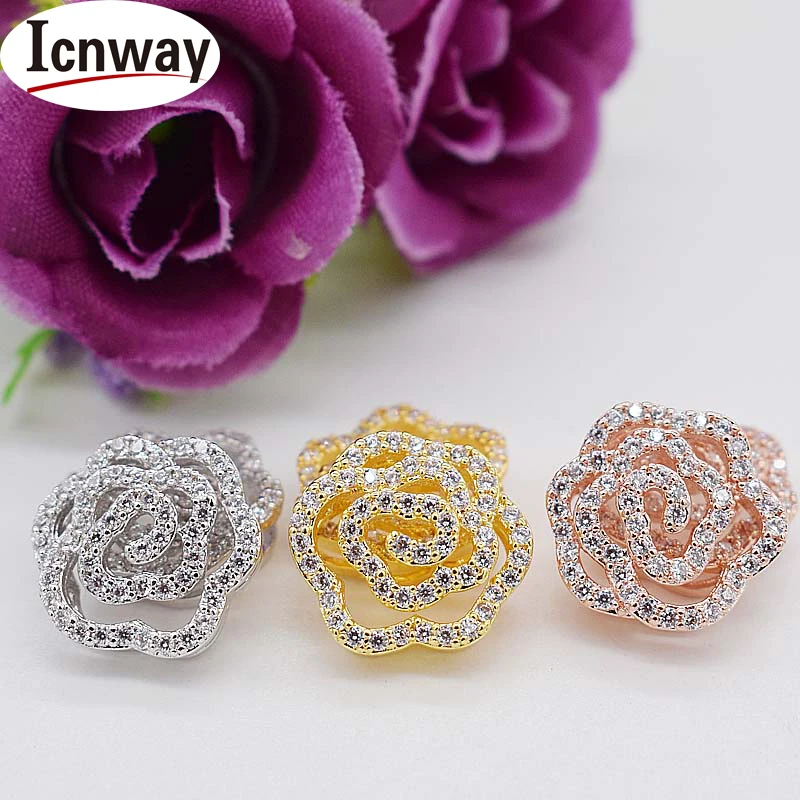 2pcs Rhinestone inlay Gold&silver Plated Jewelry Findings & Components 1.25cm For DIY bracelet necklace Free shipping wholesale
2pcs Rhinestone inlay Gold&silver Plated Jewelry Findings & Components 1.25cm For DIY bracelet necklace Free shipping wholesale