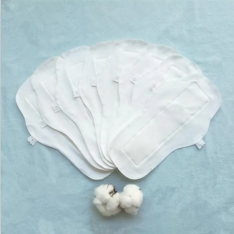 Фото 5 шт./лот тонкая многоразовая ткань моющаяся менструальная прокладка для мам