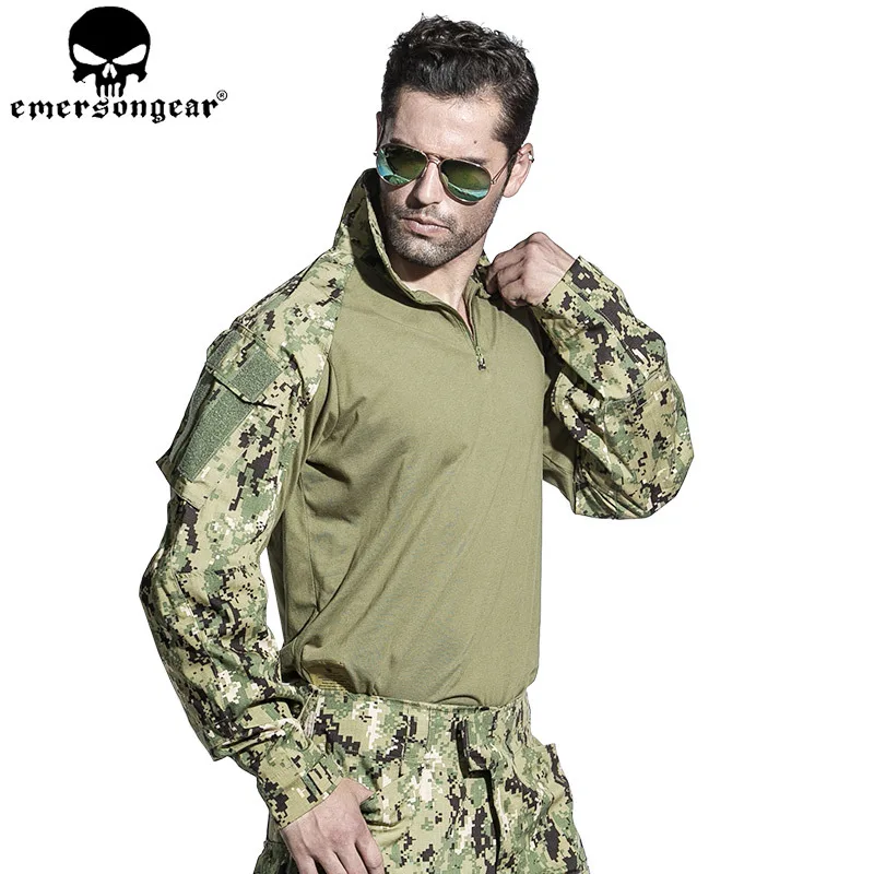 EMERSONGEAR G3 Combat Shirt Airsoft Paintball Hunting Shirt Army BDU Military Tactical T-shirt AOR2 EM8596
EMERSONGEAR G3 Combat Shirt Airsoft Paintball Hunting Shirt Army BDU Military Tactical T-shirt AOR2 EM8596