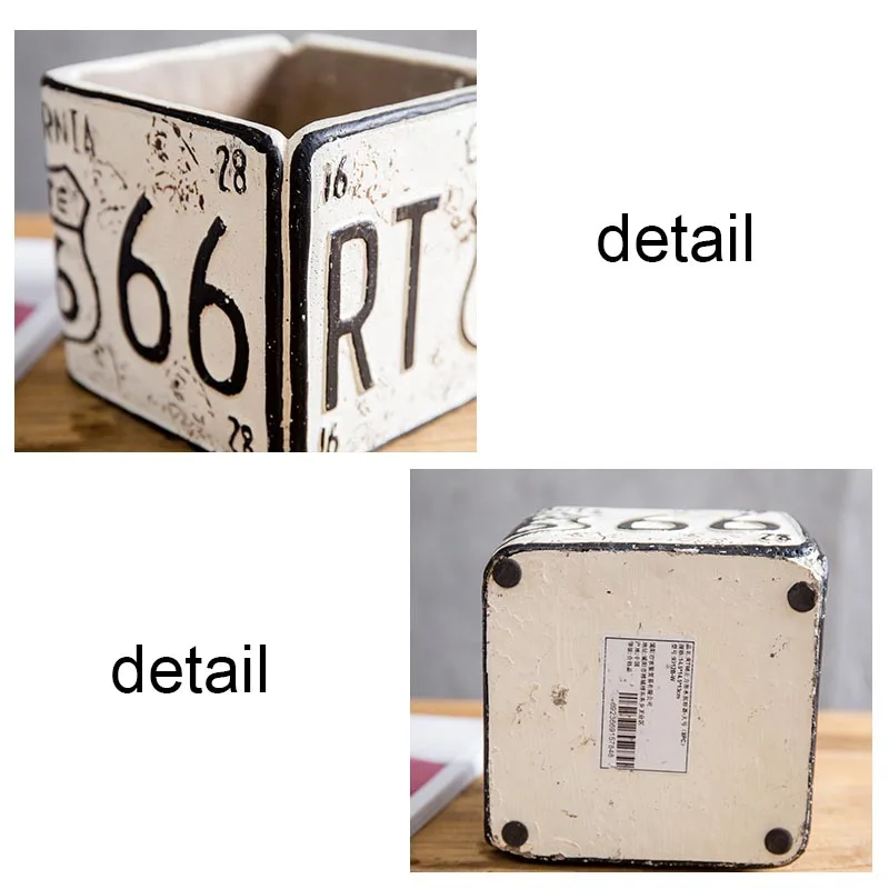 American Style Table Vase Vintage Cement Ashtray Artificial Flower Holder Vases Household Supplies Decoration Adornment Crafts
American Style Table Vase Vintage Cement Ashtray Artificial Flower Holder Vases Household Supplies Decoration Adornment Crafts