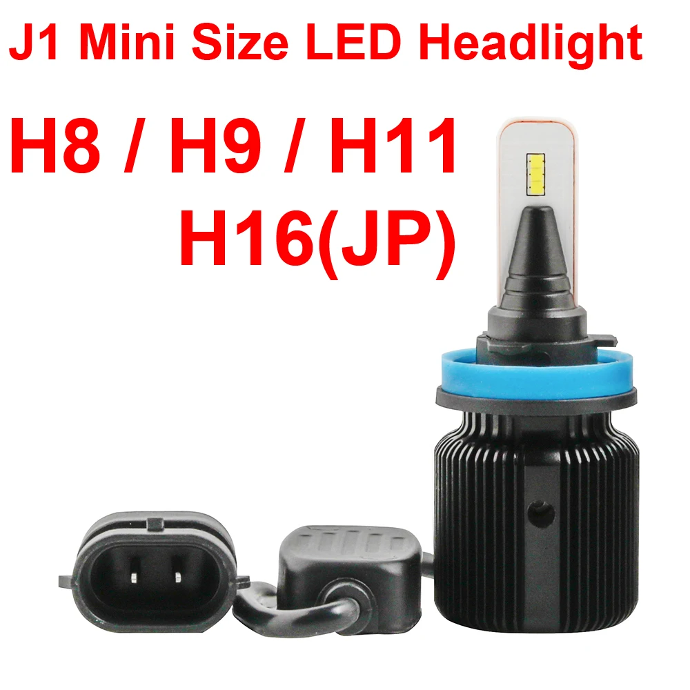 1 Set H8 H9 H11 H16(JP) 40W 8000LM J1 LED Headlight Super Focused Beam Smallest Mini Size Seoul CSP Y19 Chips Car Front Fog Bulb
1 Set H8 H9 H11 H16(JP) 40W 8000LM J1 LED Headlight Super Focused Beam Smallest Mini Size Seoul CSP Y19 Chips Car Front Fog Bulb