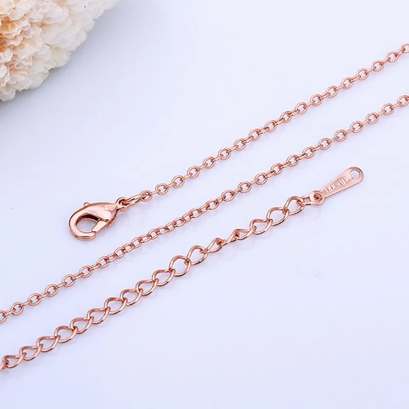 wholesale 50pcs/lot rose gold color 1.5mm rolo CHAIN Necklace 18inch, fashion women chain necklace JEWELRY
wholesale 50pcs/lot rose gold color 1.5mm rolo CHAIN Necklace 18inch, fashion women chain necklace JEWELRY