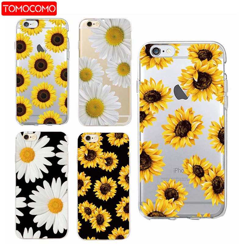 Cute Summer Daisy Sunflower Floral Flower Soft Clear Phone Case Coque For iPhone 12 11 Pro 7 7Plus 6 6S 6Plus 8 8PLUS X XS Max
Cute Summer Daisy Sunflower Floral Flower Soft Clear Phone Case Coque For iPhone 12 11 Pro 7 7Plus 6 6S 6Plus 8 8PLUS X XS Max