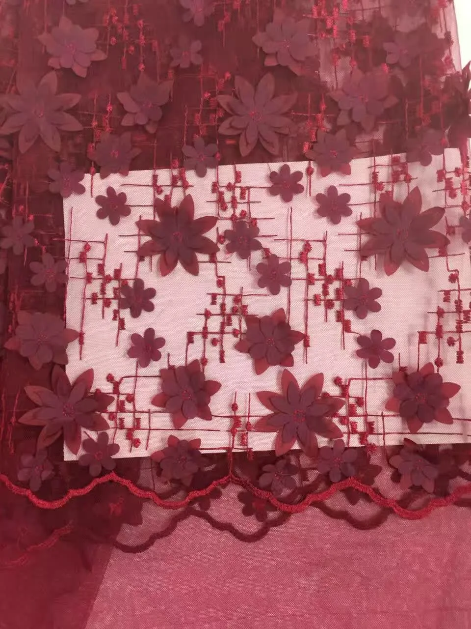 New Design nigerian lace fabric high quality flower applique embroidery tulle lace 3D lace fabric for african women K-R1232B
New Design nigerian lace fabric high quality flower applique embroidery tulle lace 3D lace fabric for african women K-R1232B
