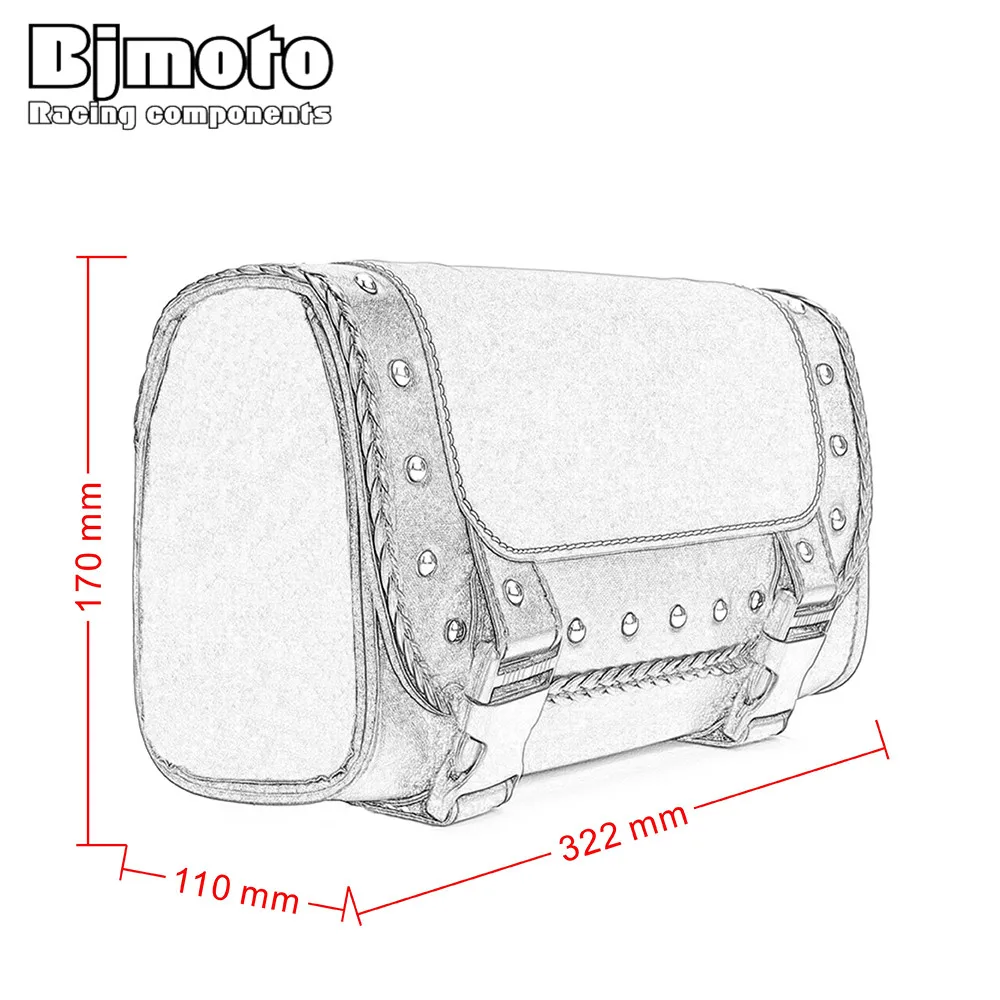 Bjmoto Motorcycle PU Leather Saddle Side Back Tail Pouch Tool Bag moto motocross Black Saddle Luggage Side Back Tail Bag Storage
Bjmoto Motorcycle PU Leather Saddle Side Back Tail Pouch Tool Bag moto motocross Black Saddle Luggage Side Back Tail Bag Storage