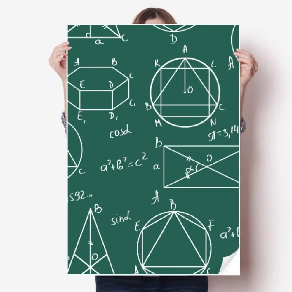 DIYthinker Geometric Mathematical Formula Calculus Vinyl Wall Sticker Poster Mural Wallpaper Room Decal 80X55cm
DIYthinker Geometric Mathematical Formula Calculus Vinyl Wall Sticker Poster Mural Wallpaper Room Decal 80X55cm