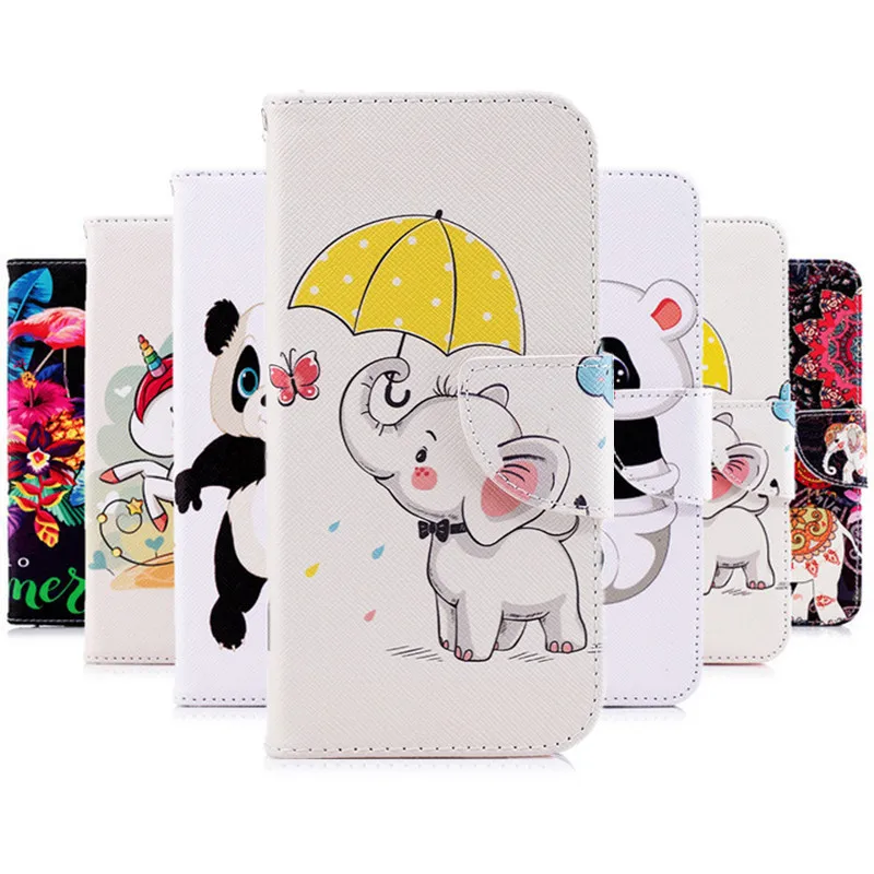 Кожаный чехол для samsung Galaxy A8 2018 магнитные Чехлы coque плюс + Etui Чехол Кошелек