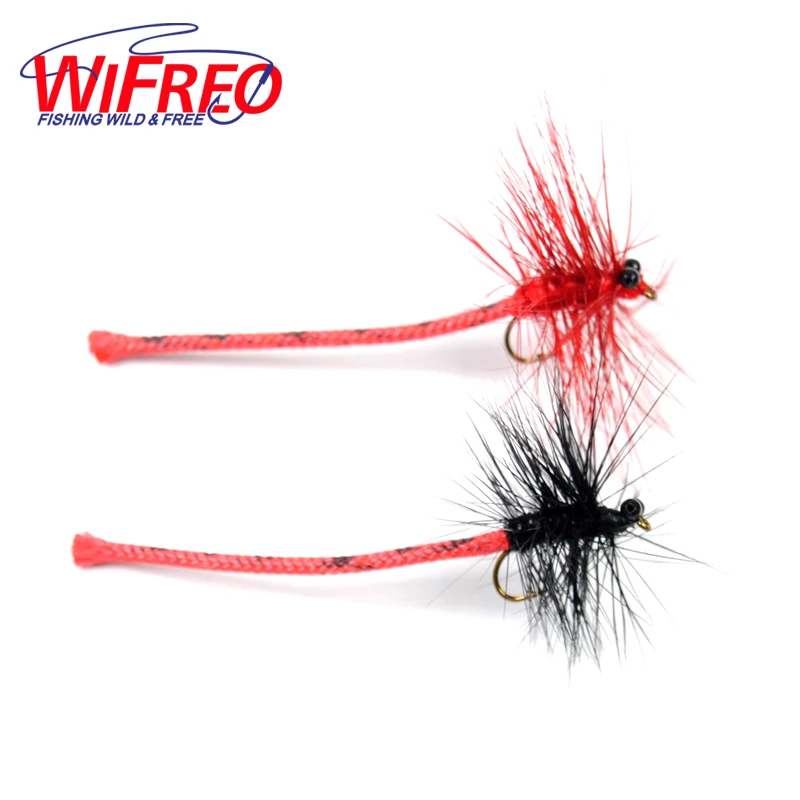 Wifreo 6 шт. #12 дамель муха красный черный дракон муха для ловли форели нахлыстом приманка
Wifreo 6 шт. #12 дамель муха красный черный дракон муха для ловли форели нахлыстом приманка