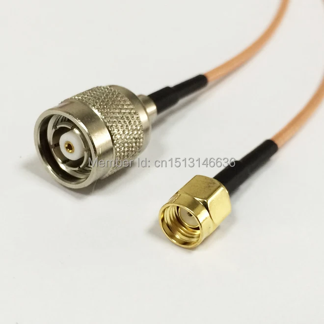 New Wireless Modem Cable RP-SMA Male Plug To RP-TNC Male Plug RG316 Wholesale Fast Ship 15CM 6inch
New Wireless Modem Cable RP-SMA Male Plug To RP-TNC Male Plug RG316 Wholesale Fast Ship 15CM 6inch