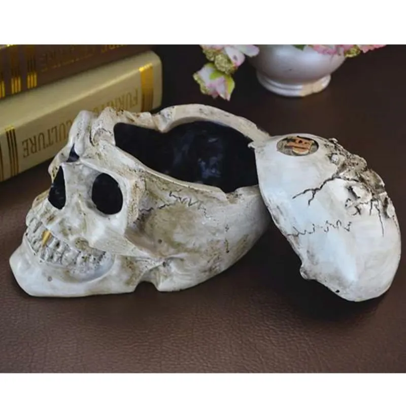 Skull Ashtray Creative Resin Ashtrays Halloween Horror Decoration Resin Smoking Ashtray For Cars And Home Desk R829
Skull Ashtray Creative Resin Ashtrays Halloween Horror Decoration Resin Smoking Ashtray For Cars And Home Desk R829
