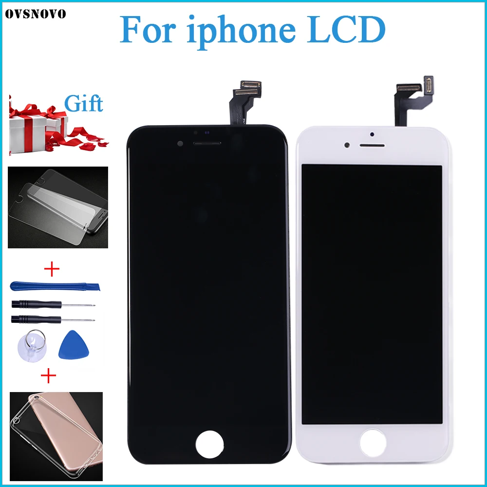 Высококачественный сменный экран для iPhone 5 6 6s ЖК дисплей сенсорный дигитайзер в