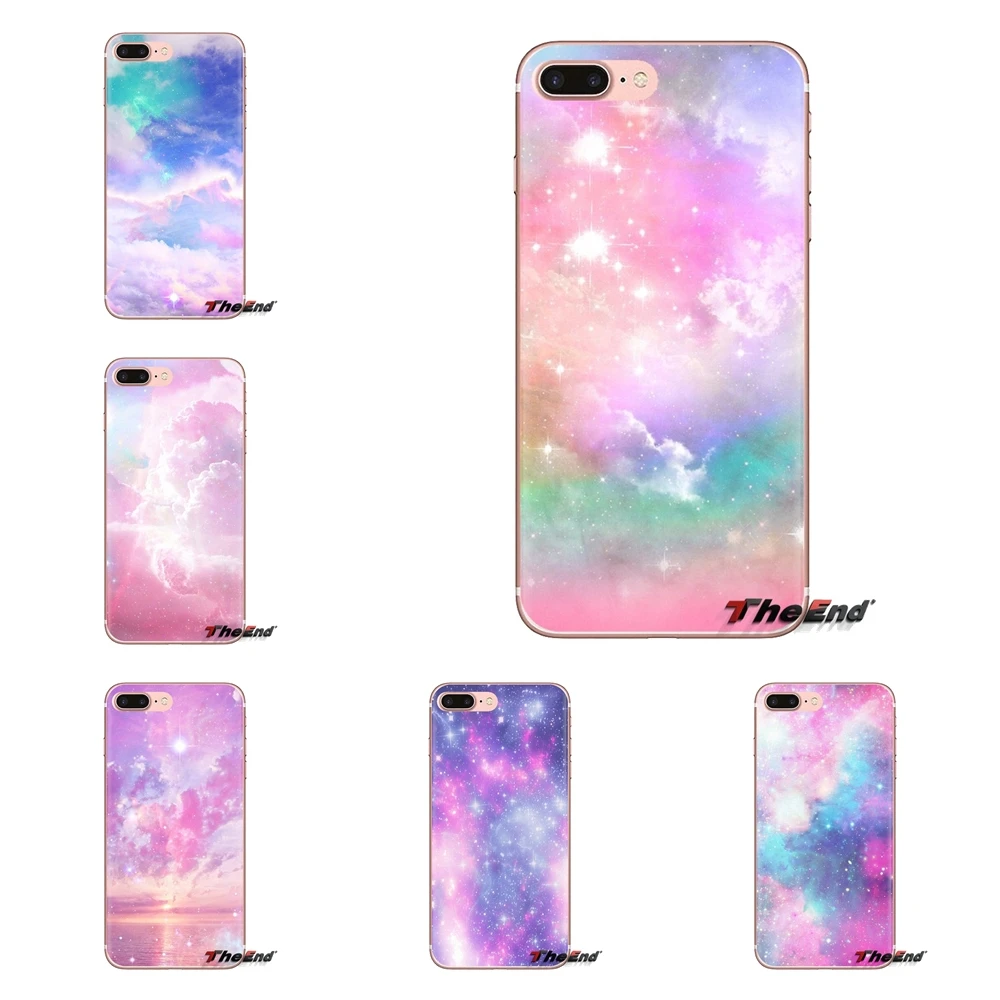 Чехлы для телефонов Huawei Nova 2 3 2i 3i Y6 Y7 Y9 Prime Pro GR3 GR5 2017 2018 2019 Y5II Y6II Rainbow Pastel Galaxy Starry sky